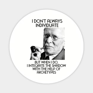 CARL JUNG - Individuate Meme Magnet